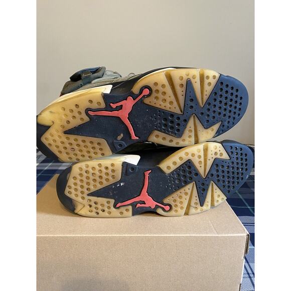Size 12 - Jordan 6 Retro x Travis Scott Mid Olive, No Box main image 6